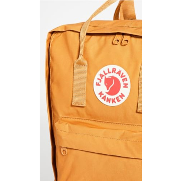Fjallraven Women's Kanken Backpack, Acorn, Orange, One Size