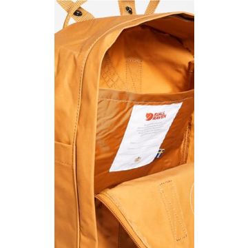 Fjallraven Women's Kanken Backpack, Acorn, Orange, One Size
