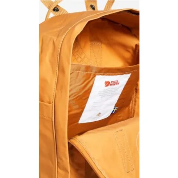 Fjallraven Women's Kanken Backpack, Acorn, Orange, One Size