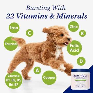 PetLab Co. Multivitamin for Dogs - Support Skin, Coat & Health