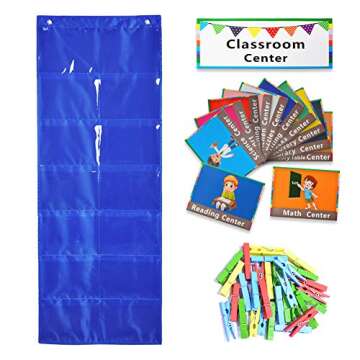 Durable Classroom Center Pocket Chart for Effective Management and Engagement
