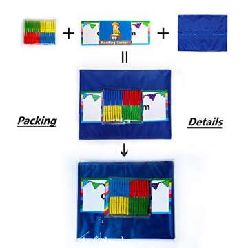 Classroom Center Pocket Chart for Daily Activity Management