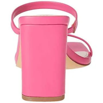 Stylish The Drop Avery High Heeled Sandal in Hot Pink