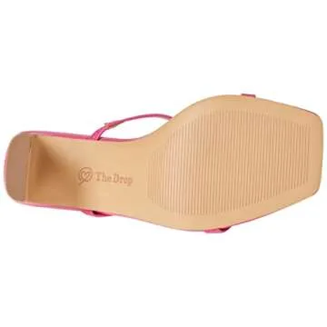 Stylish The Drop Avery High Heeled Sandal in Hot Pink
