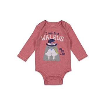 Beatles Baby Boys Bodysuit 5 Pack with Cute Lyrics