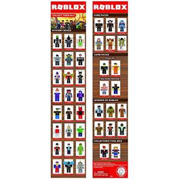 Roblox Action Collection - Collector's Tool Box and Carry Case that Holds 32 Figures [Includes Exclusive Virtual Item] - Amazon Exclusive