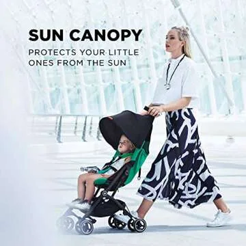 gb Pockit+ Lightweight Travel Stroller - Compact & Easy Folding