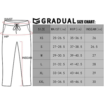 G Gradual Women's Athletic Sweatpants with Pockets
