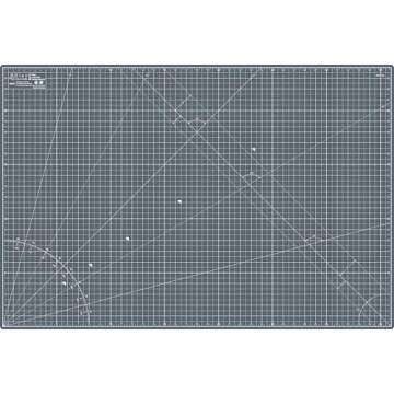 Elan Cutting Mat A1 Gray, Self Healing Cutting Mat 36 x 24 INCH, 5-Ply Craft Mat Gray, Hobby Cutting...