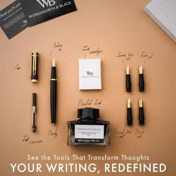 Wordsworth & Black Fountain Pen Gift Set for Elegant Writing