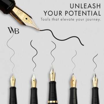 Wordsworth & Black Fountain Pen Gift Set for Elegant Writing