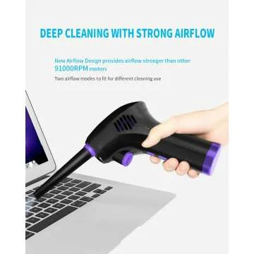ALPTHY Compressed Air Duster for Keyboards