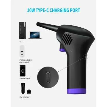 ALPTHY Compressed Air Duster for Keyboards