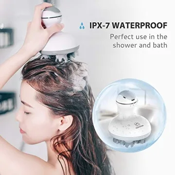 COMFIER Cordless Scalp Massager with 84 Nodes