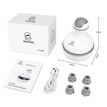 COMFIER Cordless Scalp Massager with 84 Nodes