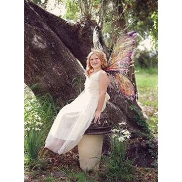 Glamulice Champagne Girls Lace Bridesmaid Dress Long A Line