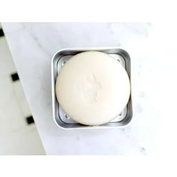 Babo Botanicals Sensitive Baby Fragrance-Free 2-in-1 Shampoo & Wash Bar - Shea Butter, Calendula & Aloe Vera - EWG Verified - Cruelty-Free - Vegan - Pediatrician Tested - For Babies & Kids