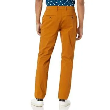 Amazon Essentials Men's Slim-Fit Casual Stretch Chino Pant, Dark Camel, 38W x 29L