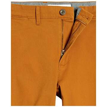 Amazon Essentials Men's Slim-Fit Casual Stretch Chino Pant, Dark Camel, 38W x 29L