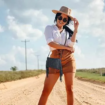 Western Fringe Crossbody Bag for Everyday Style