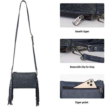 Western Fringe Crossbody Bag for Everyday Style
