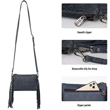 Western Fringe Crossbody Bag for Everyday Style