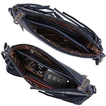 Western Fringe Crossbody Bag for Everyday Style