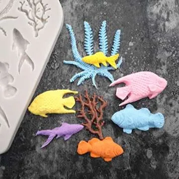 Seaweed Silicone Molds for Kids - Baking Fun & Easy