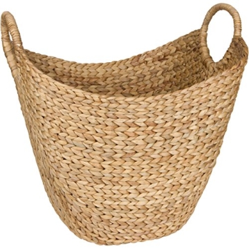 Yeegfeyv Seagrass Storage Basket for Stylish Home Organization.