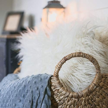 Yeegfeyv Seagrass Storage Basket for Stylish Home Organization.