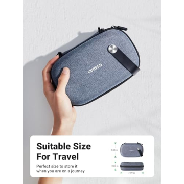 UGREEN Travel Organizer Hard Case for Electronics Accessories