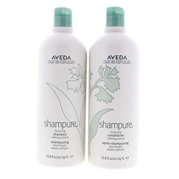 Aveda Shampure Nurturing Shampoo and Nurturing Conditioner Duo 33.8 Ounces Set