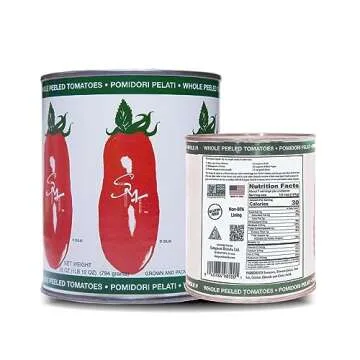 SMT San Merican Tomato Whole Peeled Tomatoes, 28 oz