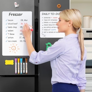 Effortless Organization with 4 Pack Magnetic Dry Erase Boards