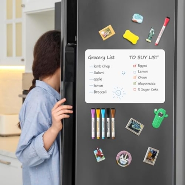 Effortless Organization with 4 Pack Magnetic Dry Erase Boards