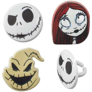  captivating Disney Nightmare Before Christmas Cupcake Toppers