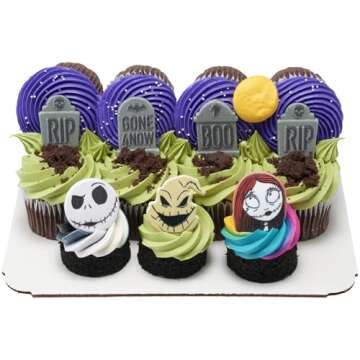  captivating Disney Nightmare Before Christmas Cupcake Toppers