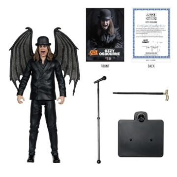 McFarlane Toys Ozzy Osbourne 6in Action Figure for Collectors
