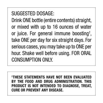 Dr. Schulze's Herbal Shot | Organic Extract | Gluten-Free & Non-GMO for Immune System Support | Total 9 Fl. Oz. | 6 Servings