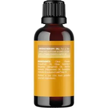 Focus Essential Oil Blend - Citrus and Mint to Boost Attention