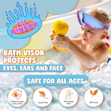 LiL Rinser Shampoo Visor for Tears-Free Hair Washing