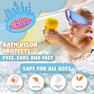 LiL Rinser Shampoo Visor for Tears-Free Hair Washing