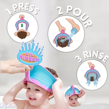 LiL Rinser Shampoo Visor for Tears-Free Hair Washing