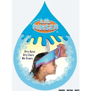 LiL Rinser Shampoo Visor for Tears-Free Hair Washing