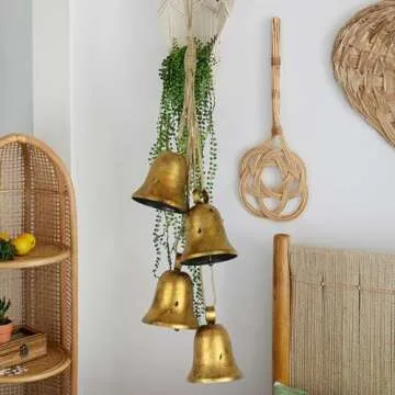 Handmade Vintage Decorative Bells, Rustic Home Decor