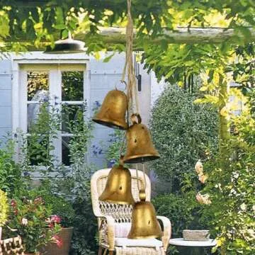 Handmade Vintage Decorative Bells, Rustic Home Decor