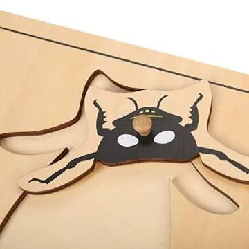 MEYOR Montessori Fly Puzzle for Preschool Learning Toy