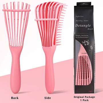 BESTOOL Detangling Brush - Effortless Hair Care for Curls