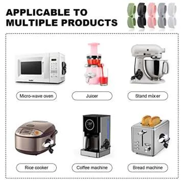 Cord Organizer for Appliances, 5 Pack Cord Wrapper for Appliances, Kitchen Appliance Cord Organizer Holder for Storage Home Appliances Cord Hider (5 Pack)