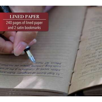 Handmade Leather Prayer & Dream Journal - ThoughtSpace